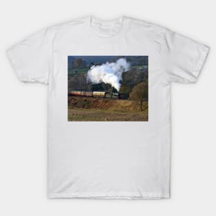 GWR steam loco Erlestoke Manor T-Shirt